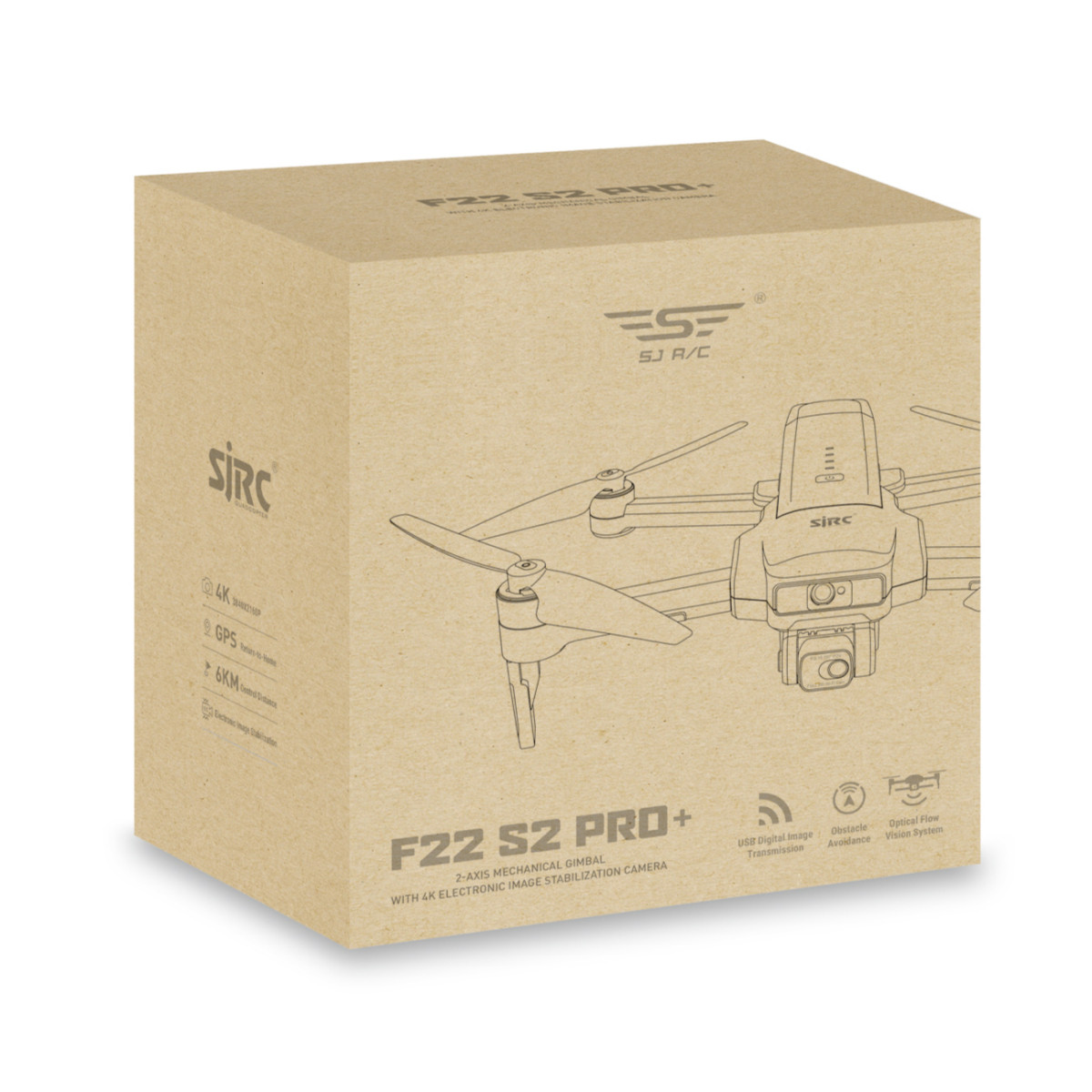 квадрокоптер SJRC F22 S2 PRO 8