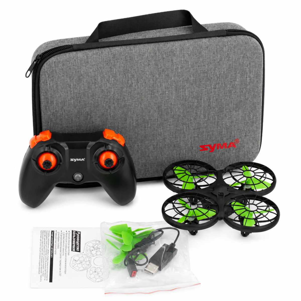 квадрокоптер Syma X 26 зеленый 6